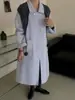 Casaco de cashmere dupla face para mulheres, novo estilo longo outono e inverno, gola boneca elegante, caimento solto com xale removível, casaco de lã