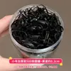 Elásticos de cabelo para mulheres, alta elasticidade, elásticos de cabelo descartáveis, anéis de cabelo duráveis, elásticos de borracha pretos, seguros para o cabelo das crianças