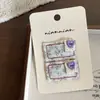 Nuevos pasadores de pelo, horquillas, pinzas laterales y pinzas para flequillo infantiles con diseño de cuadros florales de encaje de colores