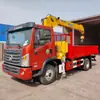 Agora Disponível para Venda, Guindaste de Caminhão Pequeno Placa Amarela Duyun Xcmg de 6,3 Toneladas, Adequado para Modelos de Yunnan, Guizhou e Sichuan, Guindaste de Caminhão de 5 Toneladas 7 Toneladas