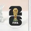 Copa Mundial 2026 en Estados Unidos, Canadá y México: Figura de Acrílico de Cristiano Ronaldo, Messi, Neymar, Souvenirs de Mercancía de Cristiano Ronaldo