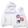 Sudadera con Capucha Kpop Anime Demon Slayer Hunter Huntrix Chica Kawaii Dibujos Animados Cómic Hombre Mujer con Capucha