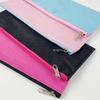 Estilo K de Estuche para Lápices Liso de Color Puro Simple Tela Oxford Se Puede Pintar DIY Almacenamiento de Papelería para Estudiantes Estuche para Lápices
