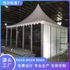 Suministro Directo de Fábrica Carpa de Techo Puntiagudo 6x6M Carpa de Aluminio para Eventos y Exposiciones Lona de PVC Carpa Cúpula para Bodas Carpa de Exposición