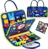 Tablero de Aprendizaje de Fieltro Nuevo Transfronterizo Cpc Ce Niños Educación Temprana Juguetes Educativos Montessori Entrenamiento Versión Ocupada de Fieltro