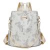 Bolsa de moda de comércio exterior transfronteiriça feminina 2024 nova bolsa de ombro com estampa de borboleta bolsa de ombro de grande capacidade atacado
