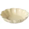 Plato de frutas estilo crema sala de estar plato de frutas para el hogar mesa de centro plato de frutas secas de alta gama plato de dulces de lujo ligero frutero para exhibir bocadillos