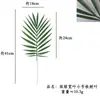 Ornamentos Decorativos Balão Estilo Ins Folhas de Ferro Transfronteiriças Acessórios para Arranjo de Flores de Casamento Folhas de Planta Verde para Parede Externa