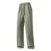 Pantalones Casuales para Hombre de Alta Calidad, Peso Pesado, Frescos para Primavera y Verano, Pantalones Largos con Cremallera Invisible para Hombres Jóvenes y de Mediana Edad, Pantalones de Moda