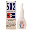 Pegamento Universal Super Pegajoso Pegamento 502 Molde de Pegamento Zapato Pegajoso Zapato Soldadura Humo Pegamento Súper Sólido Fuerte Pegamento Súper Fuerte Secado Rápido Pegamento de Secado Rápido