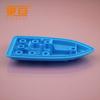 Mncg1327324 Cubierta Azul de Mini Barco Hilo de Tirar Caja de Dientes Base de Barco Cubierta Mini Octagonal Bloque de Construcción de Tecnología Piezas