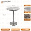 Loja de Chá com Leite de Luxo Leve Combinação de Mesa e Cadeira Mesa de Negociação para Cafeteria Cabine Minimalista de Aço Inoxidável Sofá Duplo Cadeira Macia
