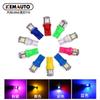 Luz indicadora de ancho LED para coche T10, burbuja pequeña 5050 5SMD, luz decorativa W5W, luz de lectura de matrícula de maletero trasero, 12 V