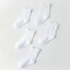 Calcetines para niños al por mayor Primavera y Otoño nuevos calcetines de algodón blancos para niños calcetines para niños calcetines deportivos blancos