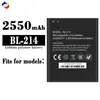 Adequado para bateria de celular imobile BL-214, bateria nova de longa duração 2550mAh, atacado de fábrica para comércio exterior