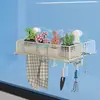 Estante con ventosa para balcón, tendedero de flores colgante, soporte para macetas de barandilla, soporte de pared para macetas, solución de almacenamiento para suculentas y plantas verdes