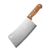 Cuchillo de Cocina de Acero Inoxidable, Herramientas de Cocina de Chef para Cortar Verduras y Picar, Productos de Puesto Callejero, Cuchillo Doméstico para Cortar Huesos y Rebanar, Suministro para Puestos