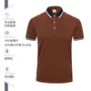 Camisa polo de alta gama con estampado personalizado ropa de trabajo camiseta de manga corta camisa cultural logo de herramientas ropa de trabajo verano Algodón