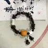 Pulseras de Granos de Café Naturales Reales de Amazon DIY para Novias y Parejas, Pulseras Tejidas de Granos de Café de Nicho al por Mayor
