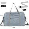 Bolsa de Armazenamento de Viagem Dobrável Impermeável Organizador de Roupas Portátil Grande Capacidade Capa Superior de Mala Trolley Bolsa de Viagem