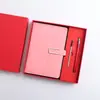 Cuaderno de negocios A5, caja de regalo, traje, logotipo personalizado, papelería de oficina de alto valor de color, bloc de notas, regalo de actividades