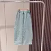 Conjunto de Otoño para Niñas 2025 Nuevo de Moda Moda para Niños Grandes Sudadera con Capucha Pantalones de Mezclilla Scimitar de Celebridad de Internet Conjunto de Dos Piezas