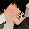 Funda Magnética para Teléfono iPhone 18 Aplicable Transfronteriza, Tacto Mate, Marco Electroplateado Apple 17, Cubierta Protectora de PC con Agujero Grande
