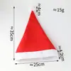 Gorro de Navidad, Gorro de Lentejuelas, Gorro de Felpa, Gorro Grueso de Pelo Largo, Regalo Infantil de Navidad, Decoraciones Festivas, Transfronterizo