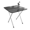 Mesa plegable para comedor, sencilla, para uso doméstico, para alquiler en dormitorios, mesa rectangular, mesa de escritura, mesa pequeña portátil.