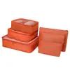 Set de Bolsas de Almacenamiento, Almacenamiento de Ropa, Bolsa de Almacenamiento para Viaje, Set de 6 Piezas, Organización y Almacenamiento, a Prueba de Polvo, Almacenamiento Portátil
