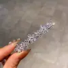 Pasador de Flor de Cristal Estilo Coreano para Mujer, Pinza de Pato para Flequillo de Frente, Pinza para Mechones Laterales, Dulce Accesorio para el Cabello