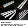 Tira de Luz Suave Flexible COB 8 mm de Ancho 12V Tira de Luz de Bajo Voltaje Resaltado 90 Dedo Luz de Línea de Techo Luz de Gabinete de Gabinete de Vino