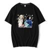 Lycoris recoil ricolis mil cachos homens e mulheres solto plus size Semana Anime Gola redonda
