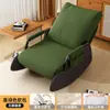 Mecedora Reclinable Adulto Durmiendo Sentado Reclinable Silla de Almuerzo 2024 Nuevo Balcón Sofá Plegable Silla Perezosa