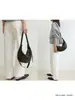 2026 Bolso Croissant de Piel de Vaca de Primera Capa Estilo Retro Negro Bolso Versátil en Forma de Media Luna Bolso de Hombro Bolso Hobo Bolso de Mujer de Alta Calidad