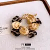 Pendientes Cuadrados de Resina con Aguja de Plata Europeos y Americanos Collar Cadena para Clavícula Exagerada de Moda Set de Joyería de Nicho Venta al por Mayor
