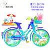 Ímãs de geladeira de Xiamen pontos turísticos adesivos decorativos de madeira lembrancinhas turísticas de Fujian ímãs de geladeira de madeira wenguang atacado