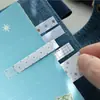 Pegatinas de Índice Temáticas de Dulces Transfronterizos, Serie de Deseos de Colores Claros, Materiales Básicos para Journaling DIY, Pegatinas Decorativas, 120 Hojas, 6 Diseños a Elegir