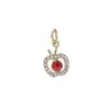 Pendente de Colar DIY de Desenho Animado Transfronteiriço Pulseira Pingentes Fruta Morango Pêssego Pingente Artesanal Acessórios Materiais