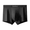 Nova Roupa Íntima Masculina de Algodão Modal Sem Costura Respirável Caimento Solto Tamanho Grande Boxer Briefs Leve Conjunto com Caixa de Presente Quatro Cantos