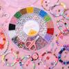 Crianças frisado brinquedo desgaste contas artesanais material saco menina DIY pulseira colar atacado fronteira cruzada
