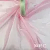 Venta al por mayor Flor de Hielo Hilo Catiónico Arrugado Textura de Tela Brillante Hanfu Estilo Antiguo Ropa de Rendimiento Falda Tela de Organza