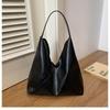 Bolsa de ombro feminina outono e inverno casual couro macio bolsa de viagem 2024 nova moda all-match vintage bolsa tote bolsa balde