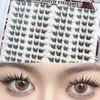 Pestañas Postizas Transfronterizas Amazon Gran Capacidad Estilo Ligero Racimos Pequeños Pestañas Postizas Sin Pegamento DIY Más Vendidos con Capas Distintivas
