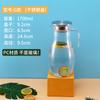 Garrafa de água fria de plástico grosso para atacado resistente a altas temperaturas 5L de grande capacidade balde para manter a água fria chaleira de chá resistente ao calor suco