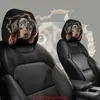 Temu Funda Transpirable Resistente a Manchas de Poliéster para Reposacabezas de Coche Estampado de Terror Hecha a Medida Dropshipping