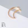 Yiwu Joyería al por Mayor Borde Asimétrico Corazón Hoja de Arce Rombo Accesorios para Joyería DIY Suministro Transfronterizo