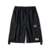 Macacão Shorts Masculino Multi-bolso Calças Médias Verão Fino Solto Shorts Trendy Marca Ins Calças de Praia de Secagem Rápida
