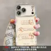 Pulsera de la Fortuna y el Amor adecuada para funda de teléfono Apple 17, iPhone 18 Pro Max, tendencia china 15, estilo Chanel 16, patrón de concha 14