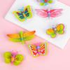 Mini libélula mariposa coche truco divertido creativo nuevo exótico niños de jardín de infantes juguetes pequeños transfronterizo